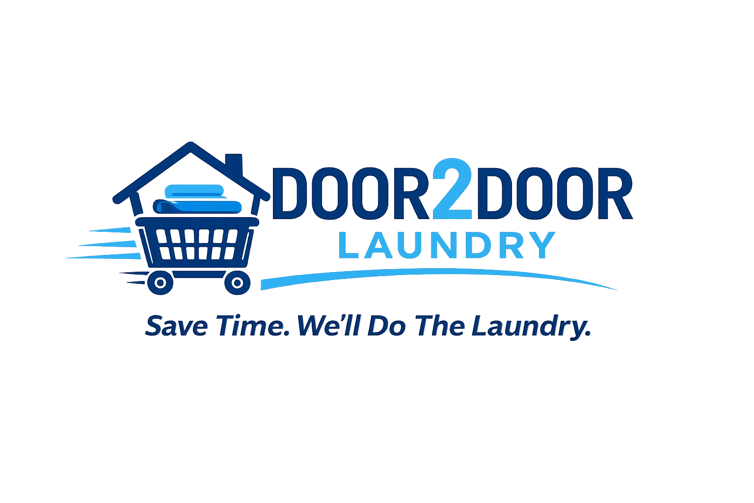 Door2Door Laundry Sign